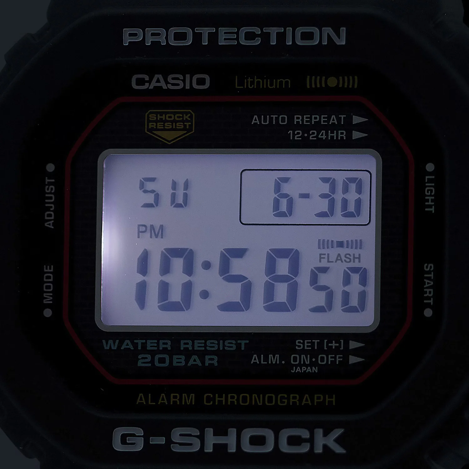 Casio - G-shock 5000 Series Original 40th Anniversary - DW5000R-1A - Image 7