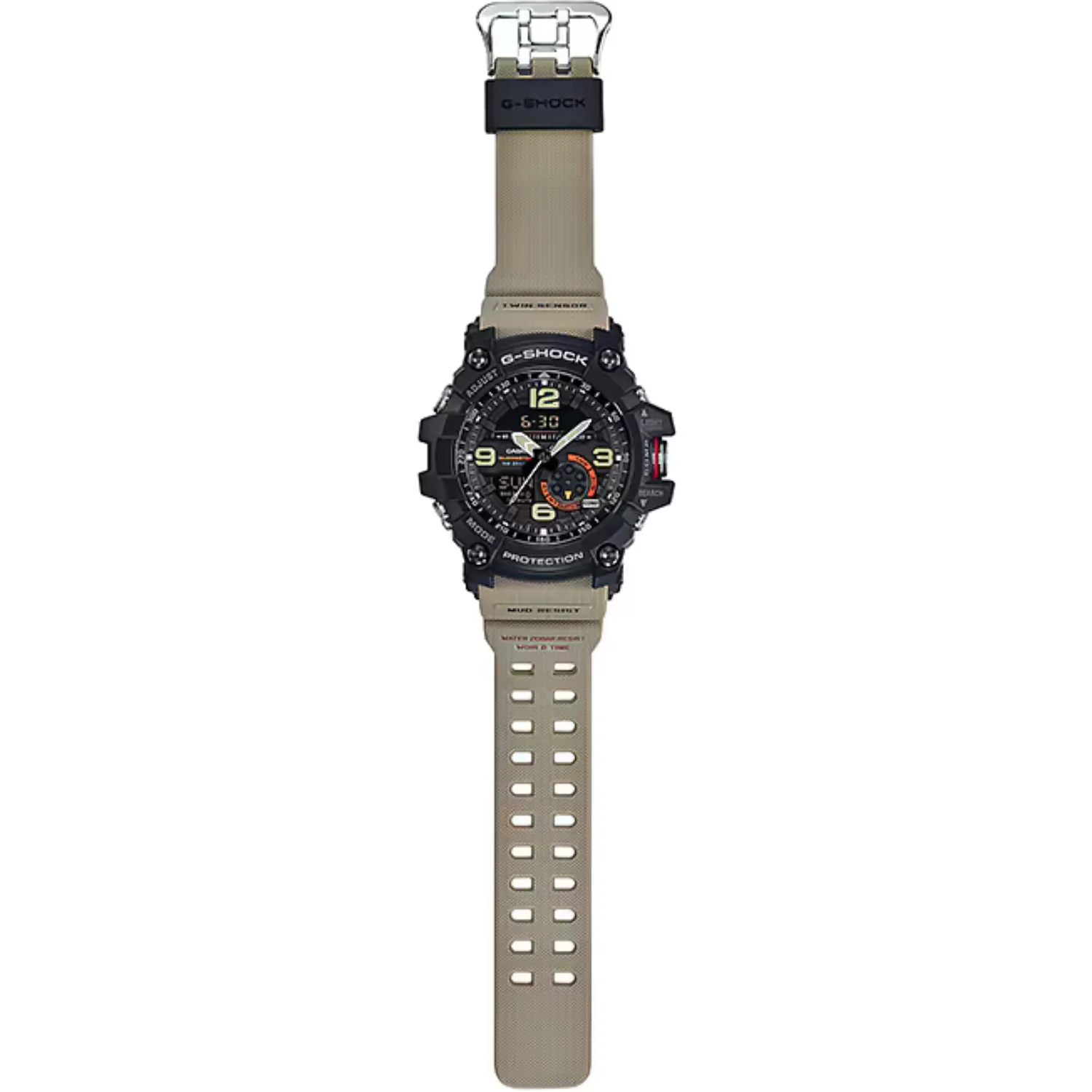 Casio G-Shock MASTER OF G Land MUDMASTER Twin Sensor Sand Beige - GG1000-1A5 - Image 2