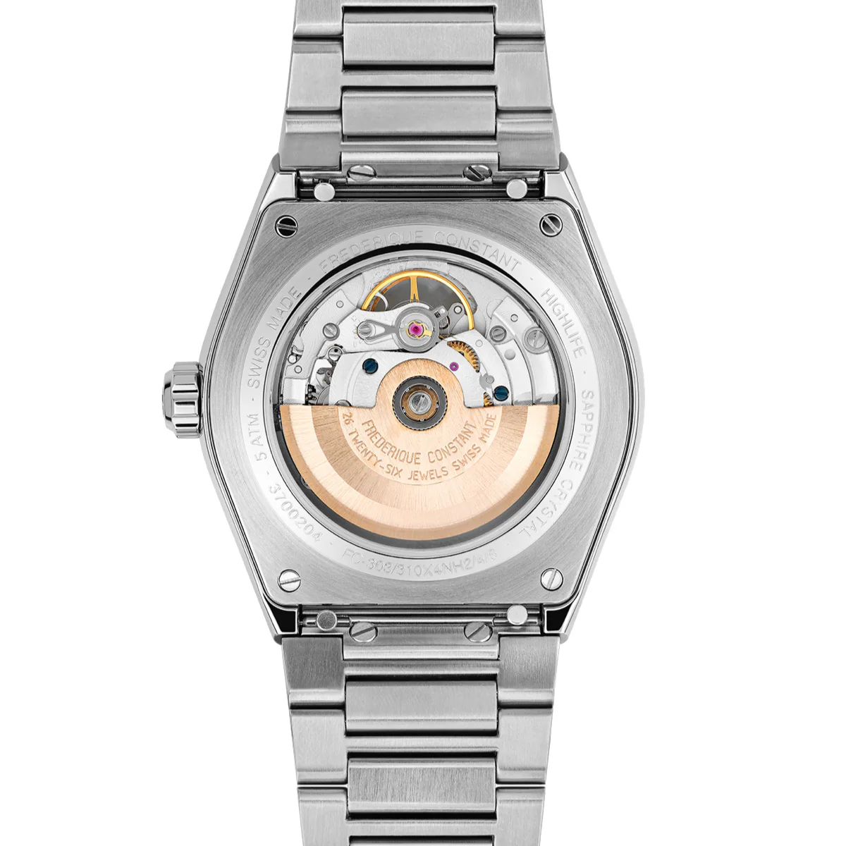 Frederique Constant - Highlife Heart Beat Blue Dial Automatic - FC-310N4NH6B - Image 2