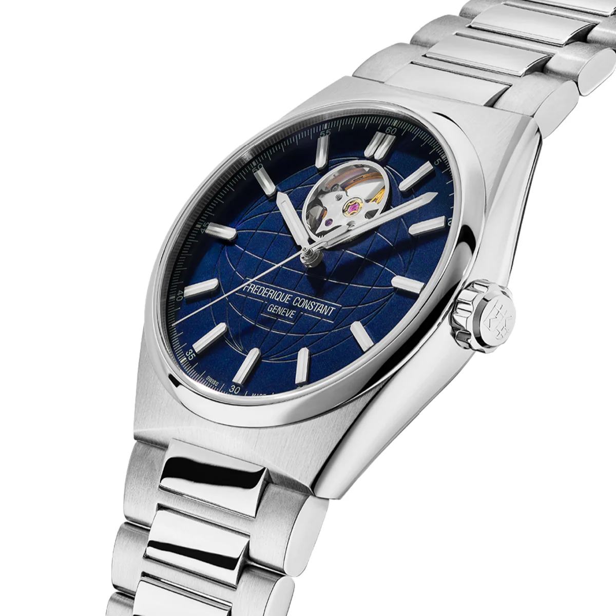 Frederique Constant - Highlife Heart Beat Blue Dial Automatic - FC-310N4NH6B - Image 4