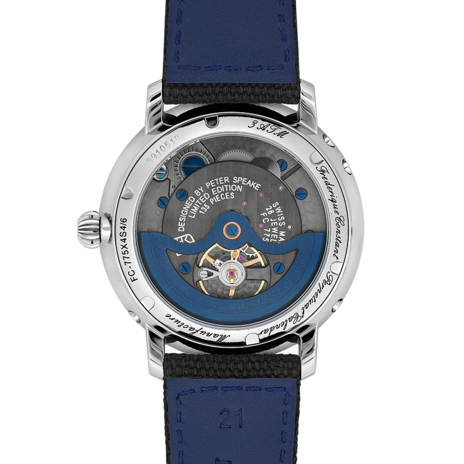 Frederique Constant - Perpetual Calendar Designed by Peter Speake - FC-775PS4S6 - Image 3