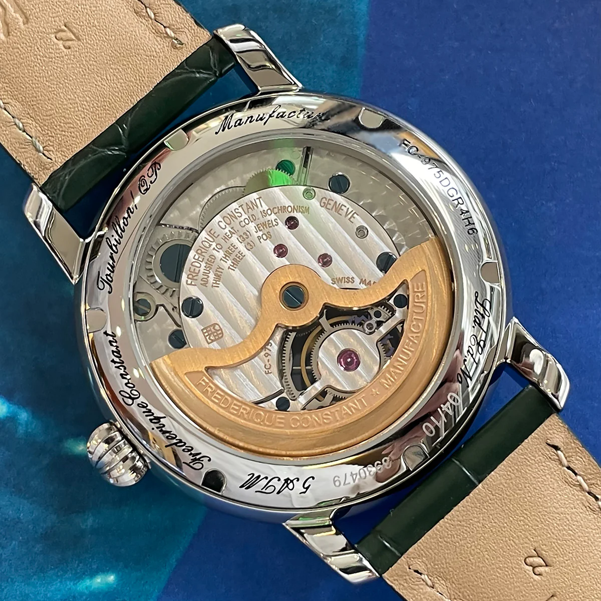 Frederique Constant - Tourbillon Green Dial Perpetual Calendar - FC-975DGR4H6 - Image 2