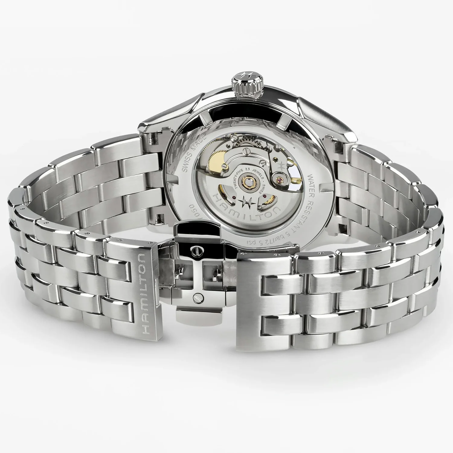 Hamilton - Jazzmaster 42 mm Open Heart Automatic Blue Dial - H32705140 - Image 2