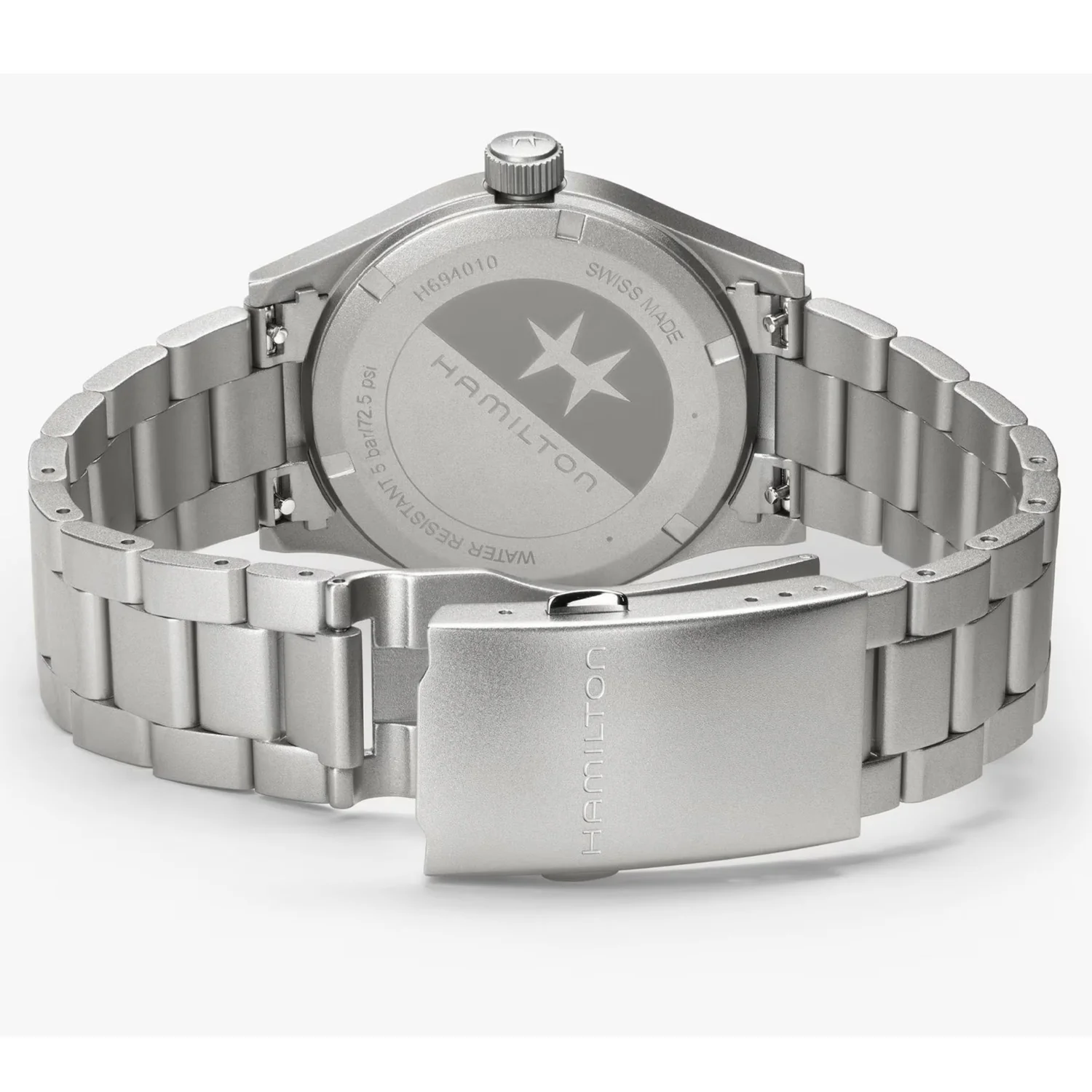 Hamilton - Khaki Field 38 mm Quartz Black Dial Bracelet - H69401131 - Image 2