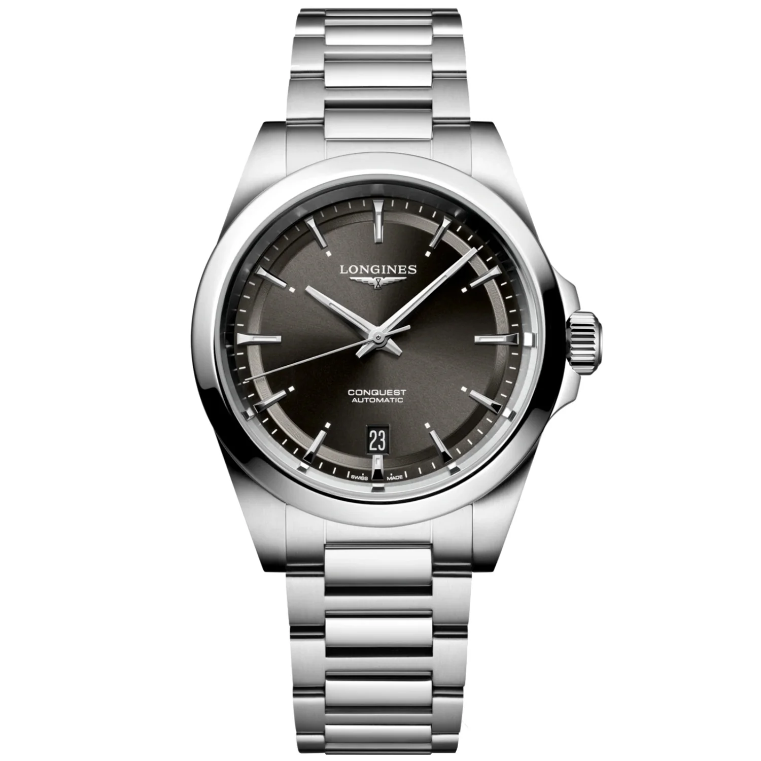 Longines - Conquest 38 mm Automatic Sunray Black Dial - L37204526