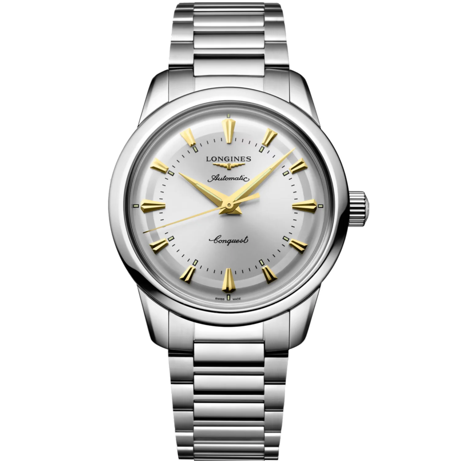 Longines - Heritage Conquest 38 mm Silver Dial - L16494726