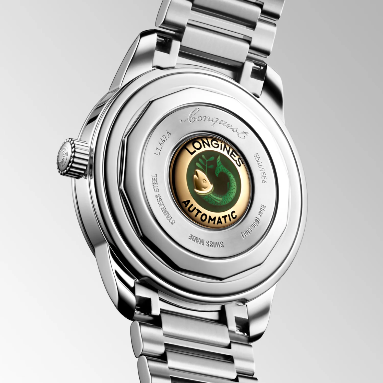 Longines - Heritage Conquest 38 mm Silver Dial - L16494726 - Image 2