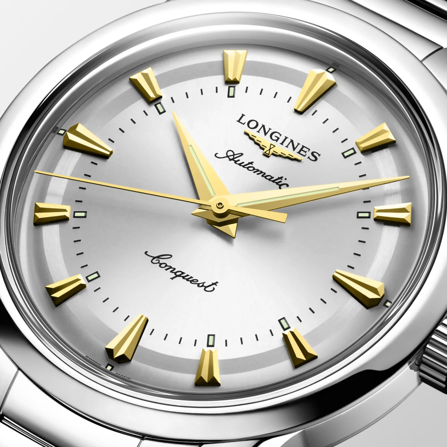 Longines - Heritage Conquest 38 mm Silver Dial - L16494726 - Image 3