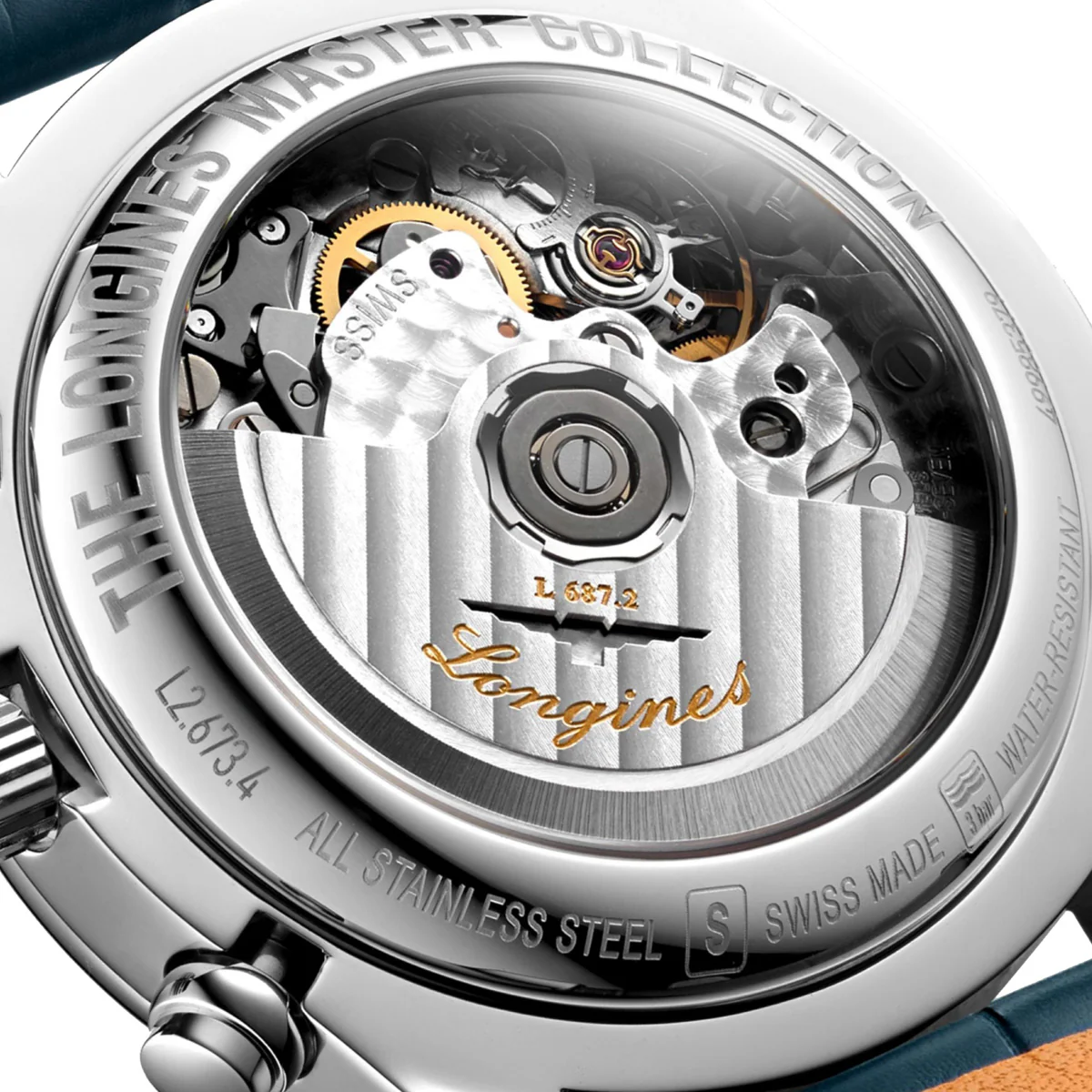 Longines - Master Collection 40 mm Moon Phase Triple Calendar Chronograph - L26734920 - Image 2
