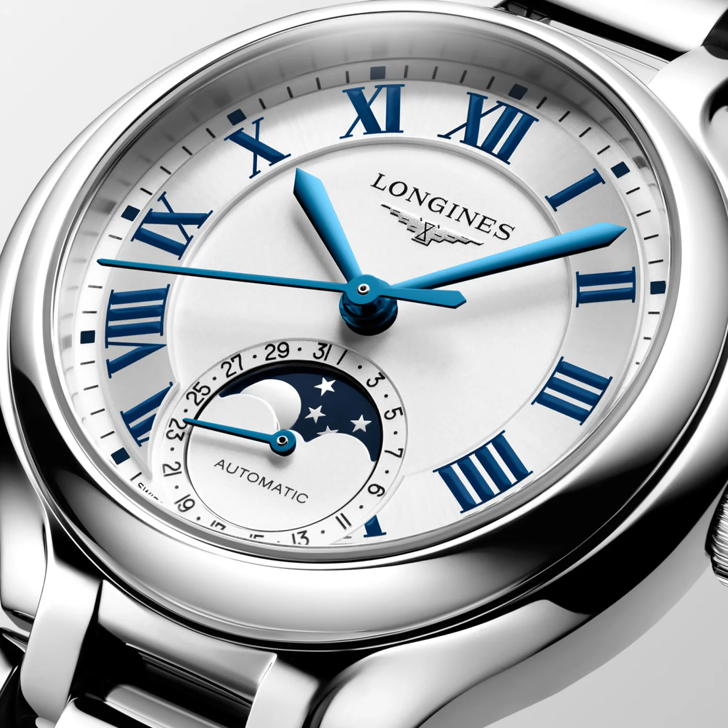 Longines - PrimaLuna 34mm Moonphase Women's Automatic - L81264716 - Image 2