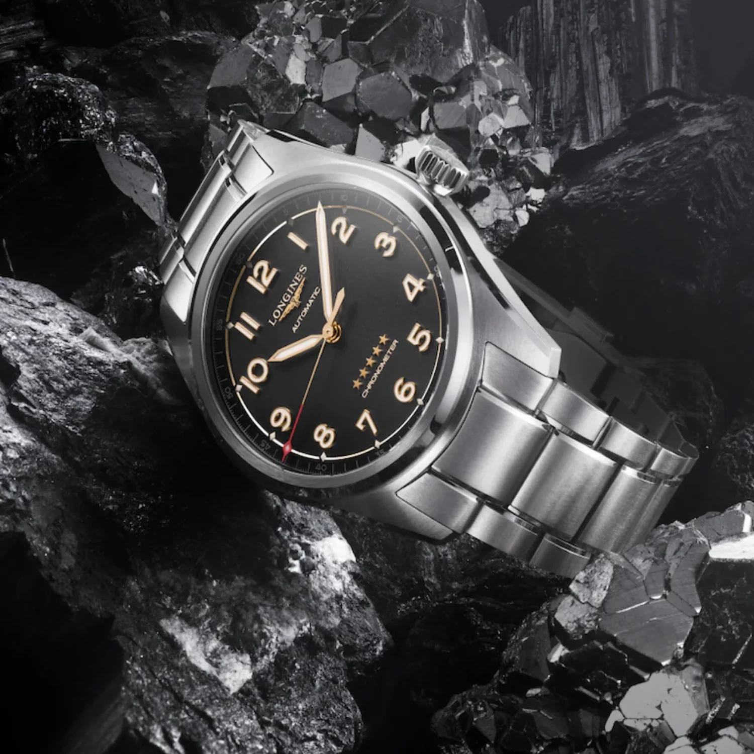 Longines - Spirit Pilot 42 mm Titanium Case Anthracite Dial - L38111536 - Image 4