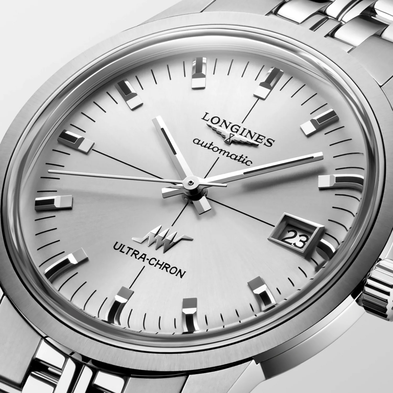 Longines - Ultra-Chron Classic 37 mm COSC Certified Automatic Date - L25374726 - Image 3