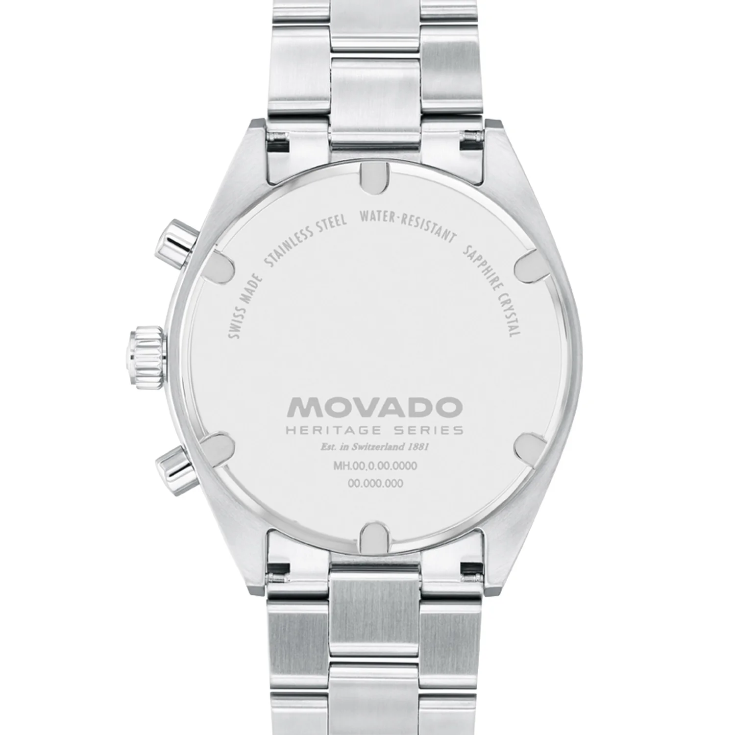 Movado - Heritage Series Datron 41 mm Two Tone Chronograph - 3650224 - Image 3