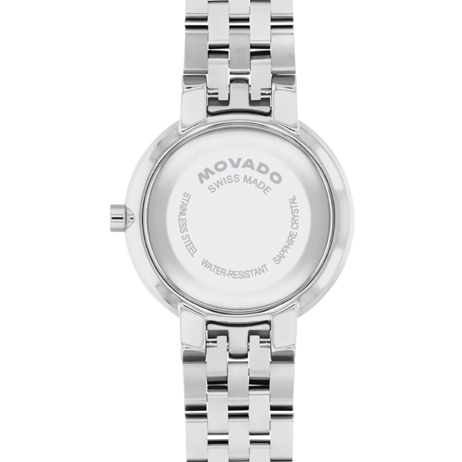 Movado - Museum Classic 29.5 mm Women's Silver White Sunray Dial - 0608004 - Image 3
