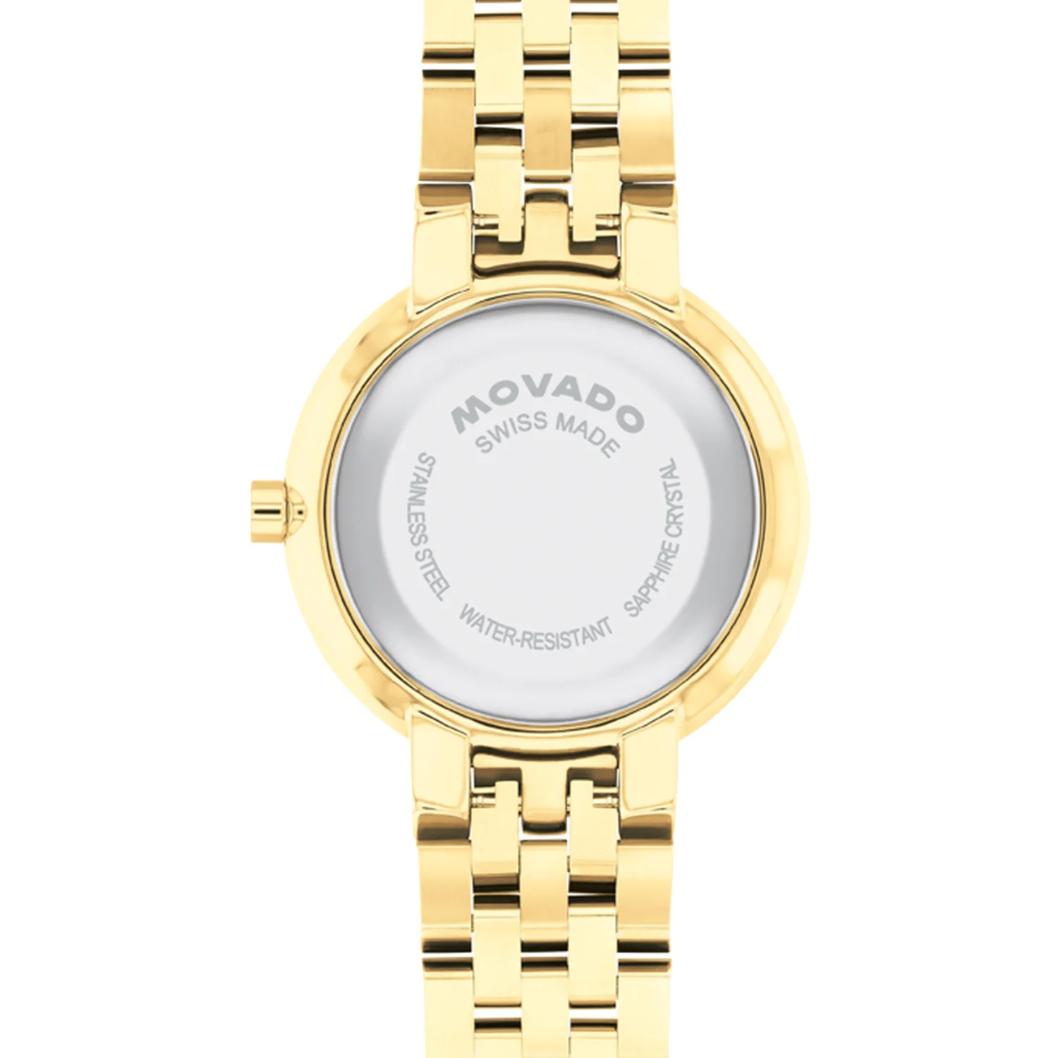 Movado - Museum Classic 29.5 mm Women's Yellow Gold PVD Bracelet - 0608009 - Image 3