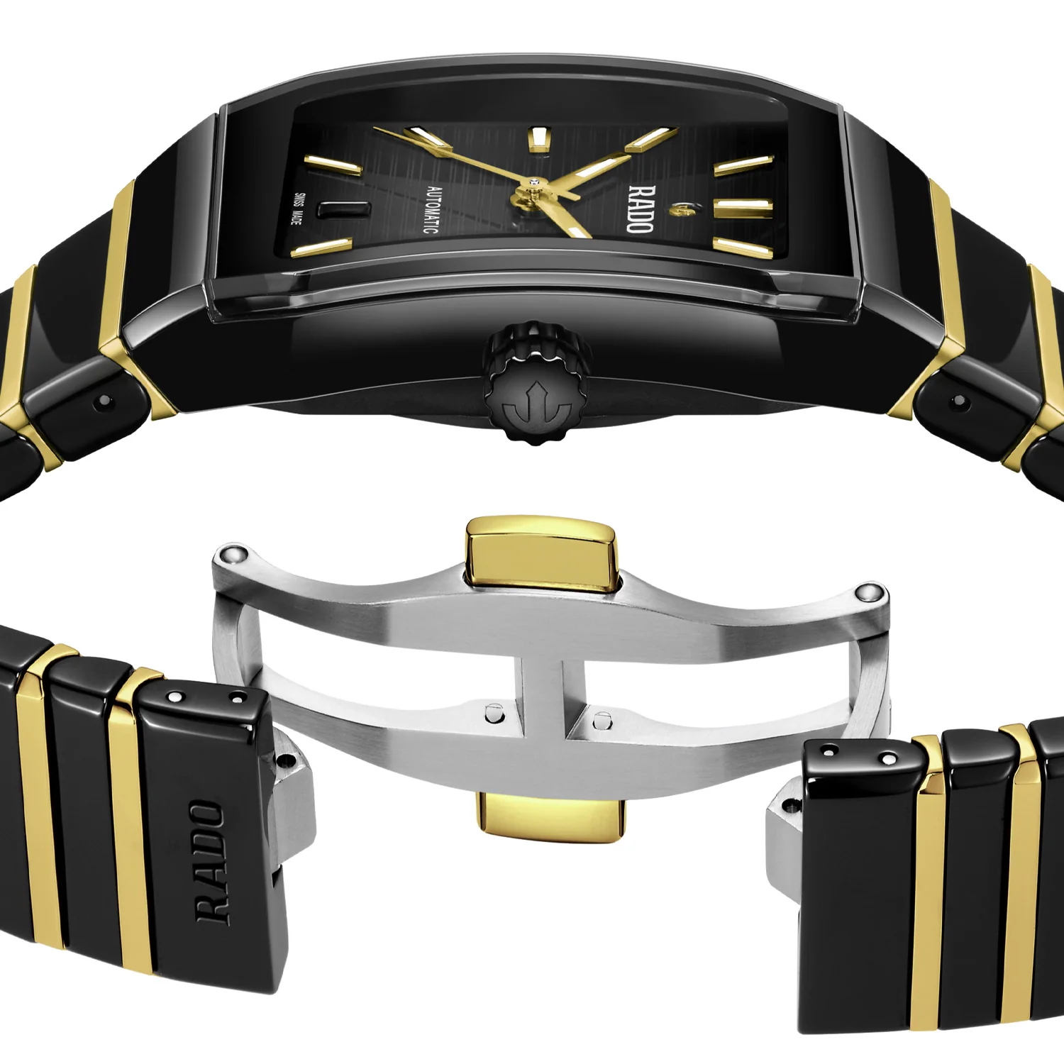 Rado - Anatom 32.5 mm Automatic Ceramic Gold PVD Case - R10200152 - Image 4
