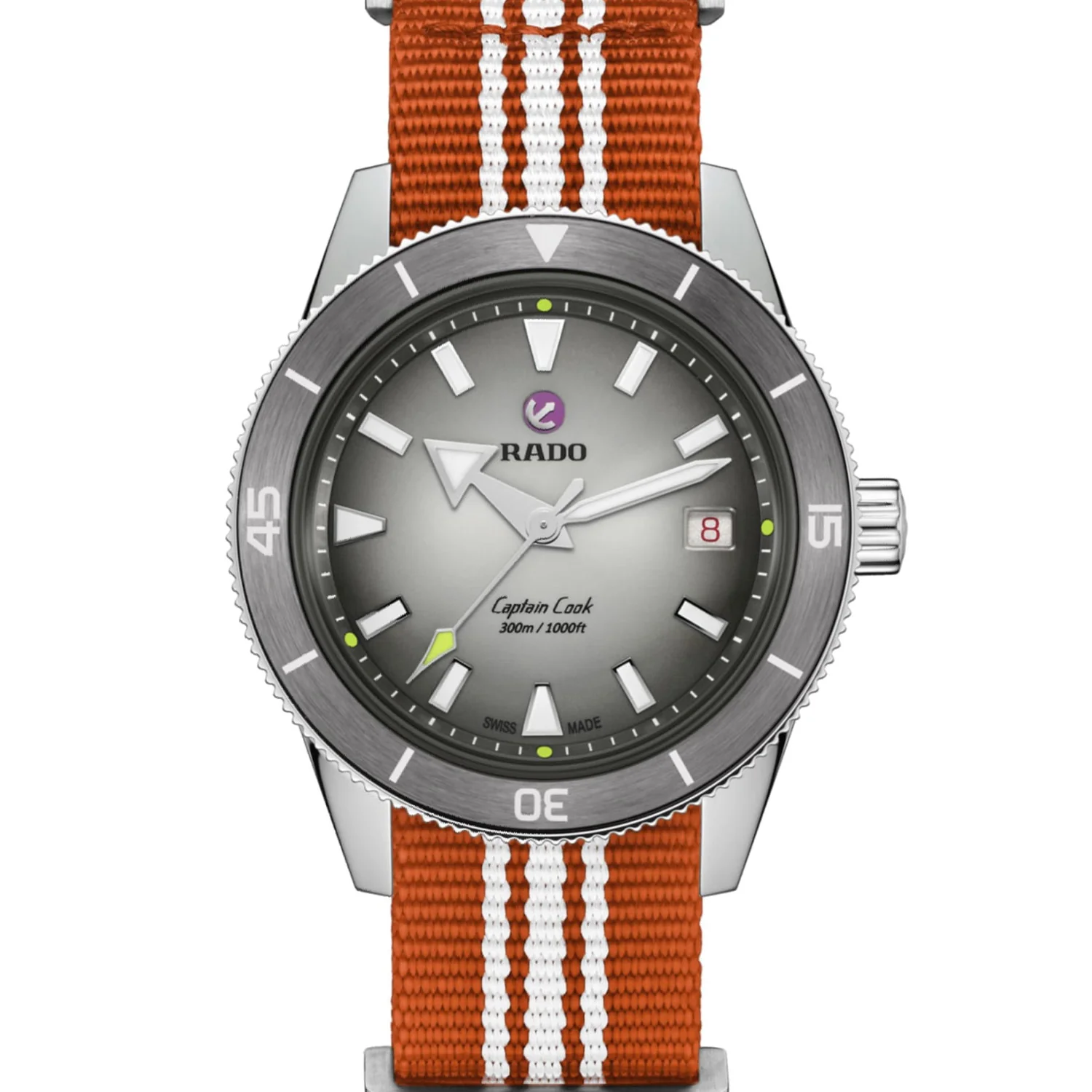 Rado - Captain Cook 39 mm X Tennis Gray Dial Limited Edition - R32222108 - Image 3