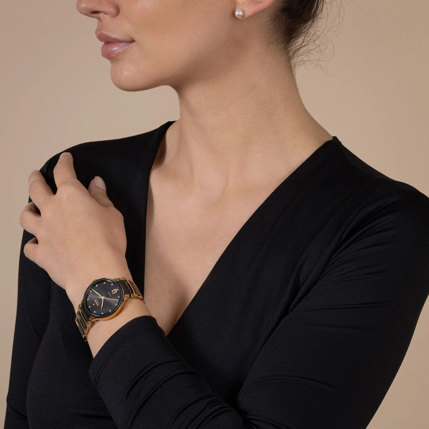 Rado - Centrix 35 mm Automatic Women's "Jubile" Diamonds - R30032742 - Image 4
