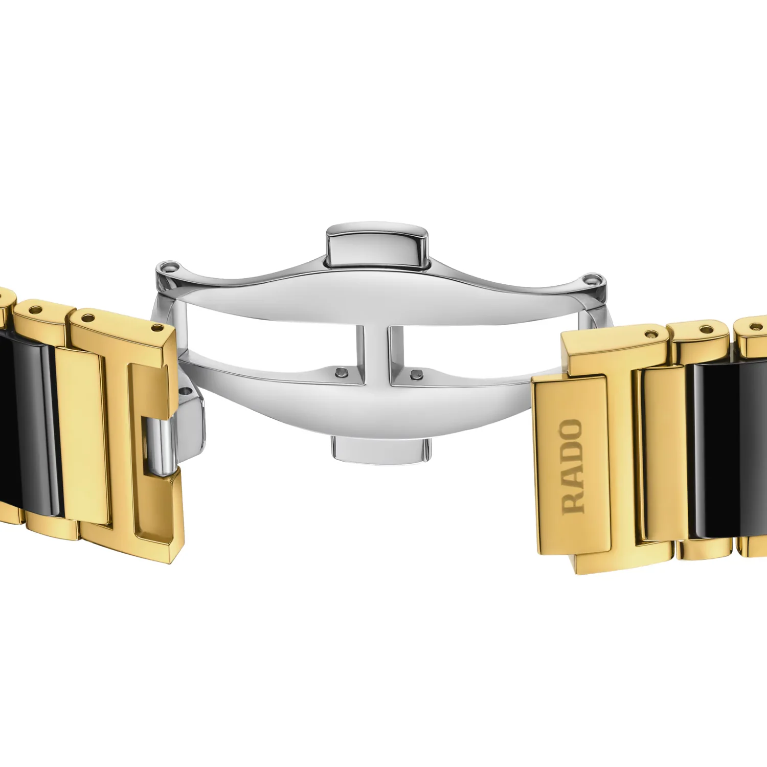 Rado - Integral Diamonds 31.5 mm Ceramic & PVD Gold Quartz - R20256712 - Image 3