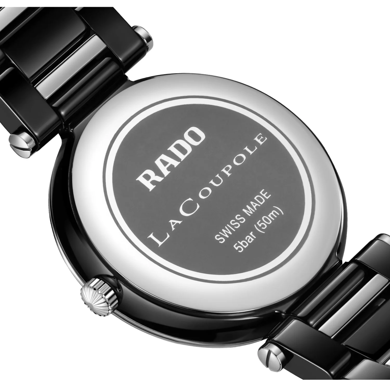 Rado - LaCoupole 31mm Ceramic Case Diamond Dial Women's - R22243703 - Image 3