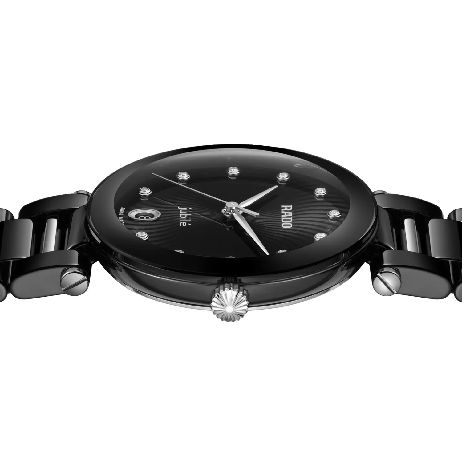 Rado - LaCoupole 31mm Ceramic Case Diamond Dial Women's - R22243703 - Image 4