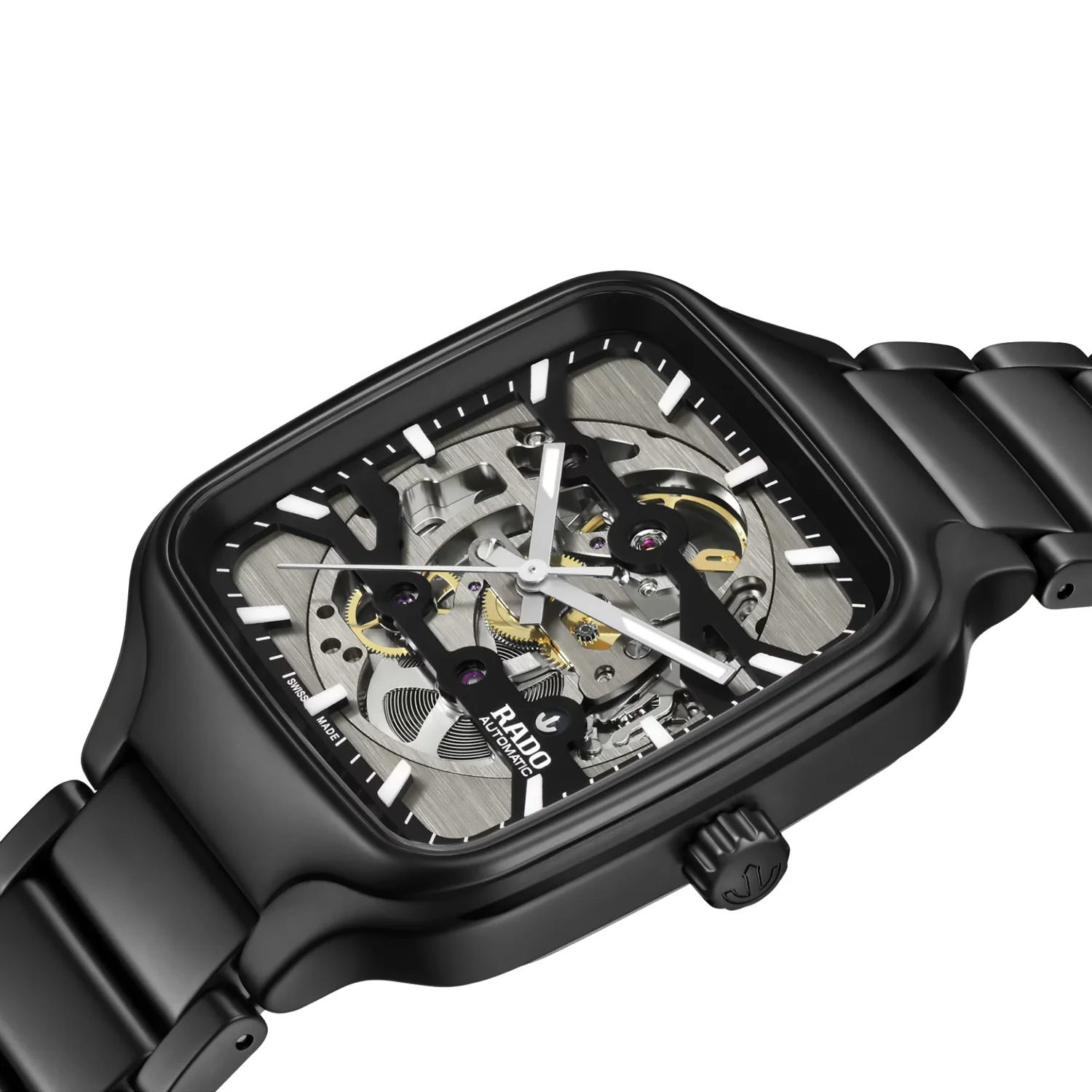 Rado - True Square 38 mm Automatic Ceramic Skeleton - R27197152 - Image 3