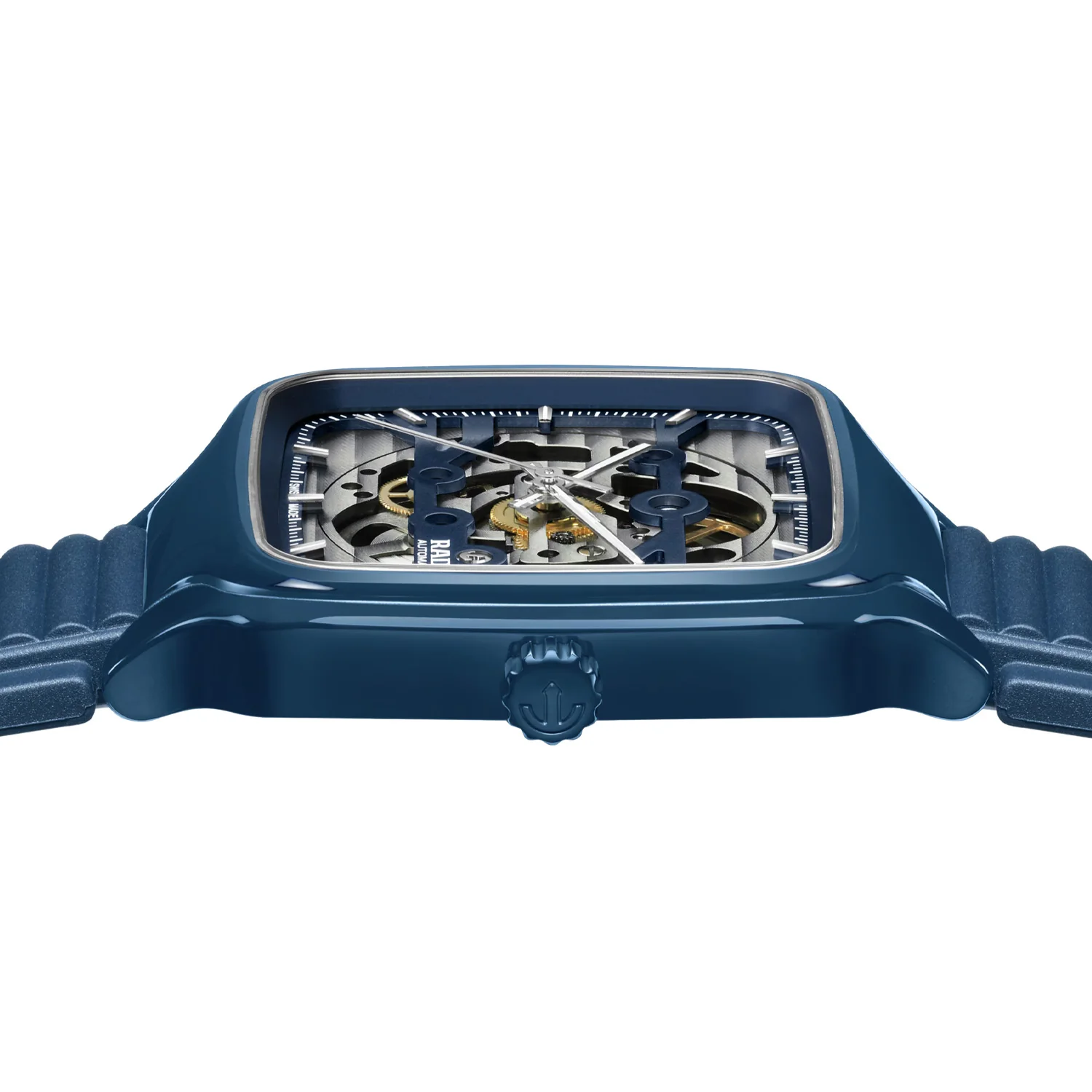 Rado - True Square 38 mm Automatic Skeleton Dial - R27178205 - Image 3