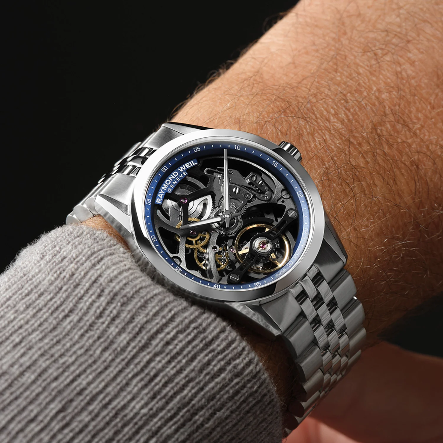 Raymond Weil - Freelancer Skeleton 38 mm Automatic - 2783-ST-50000 - Image 2