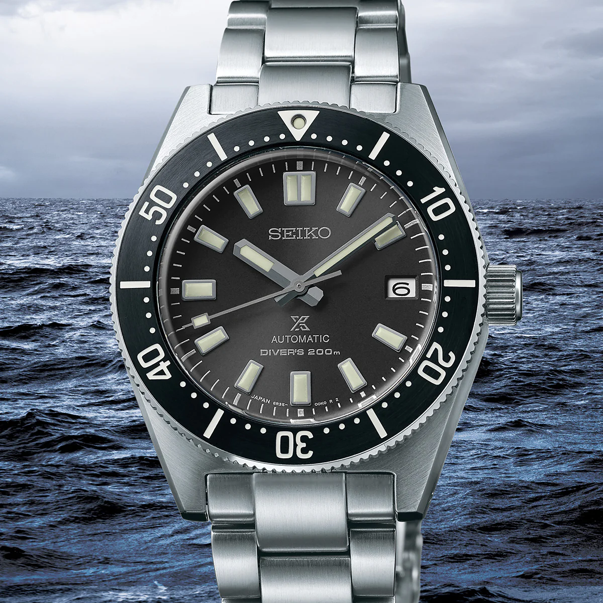 Seiko - 1965 Diver’s 62MAS Charcoal Dial Stainless Steel - SPB143 - Image 3