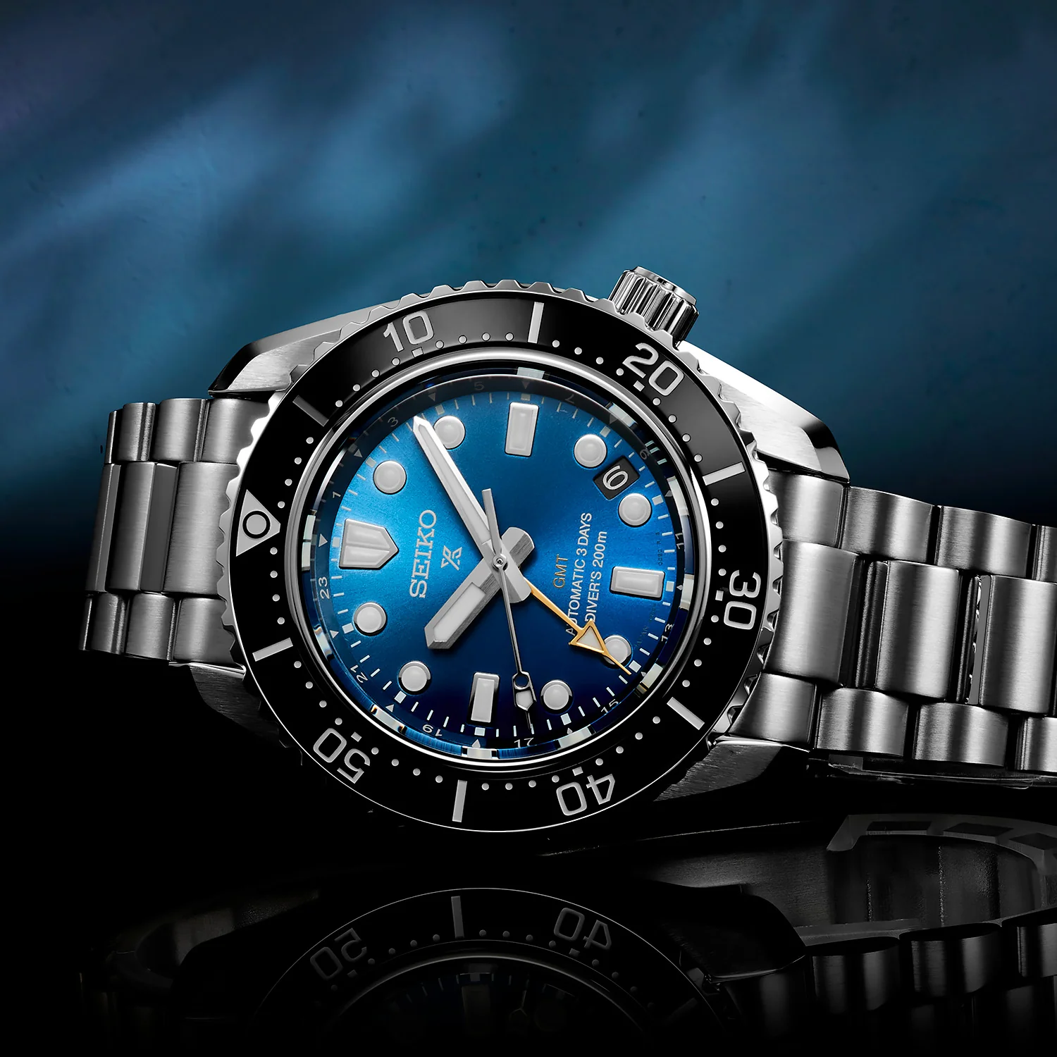 Seiko - 1968 Diver's GMT Blue Dial Heritage U.S. Limited Edition - SPB477 - Image 5