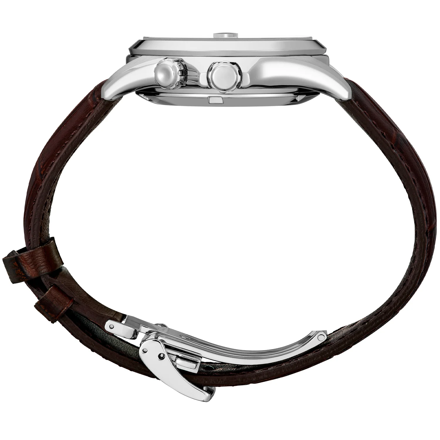 Seiko - Alpinist Green Compass Dial Leather Strap - SPB507 - Image 2