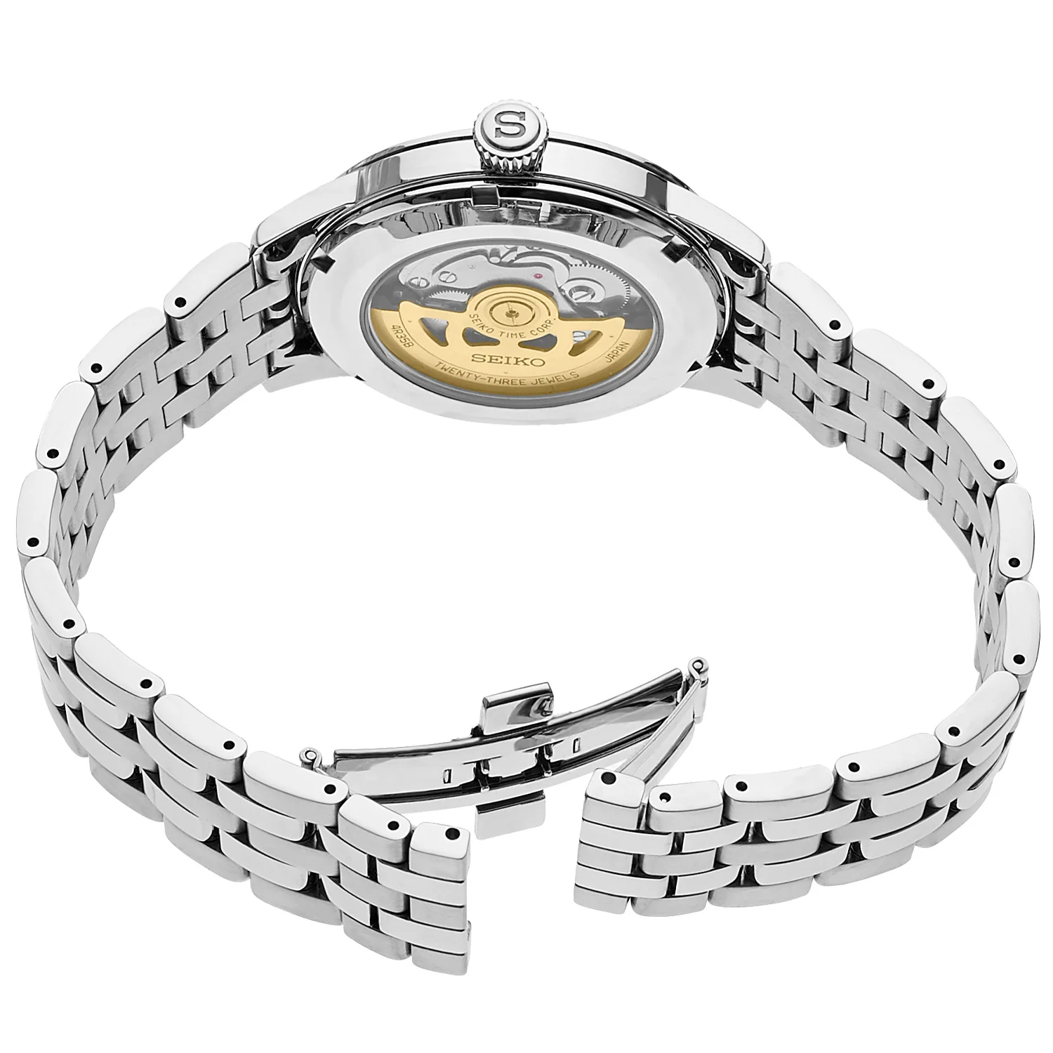 Seiko - Cocktail Time Presage Silver Dial Automatic - SRPB77 - Image 2