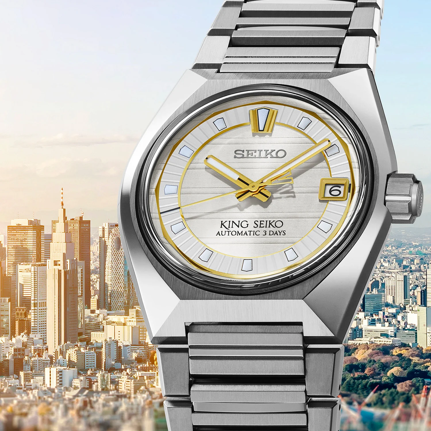 Seiko - King Seiko VANAC Silver Dial - SLA087 - Image 3