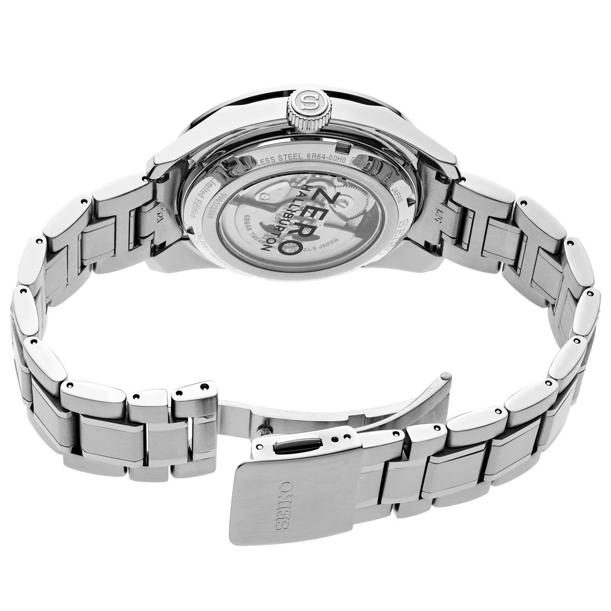 Seiko - Presage Sharp-Edged GMT Zero Halliburton Limited - SPB277 - Image 2