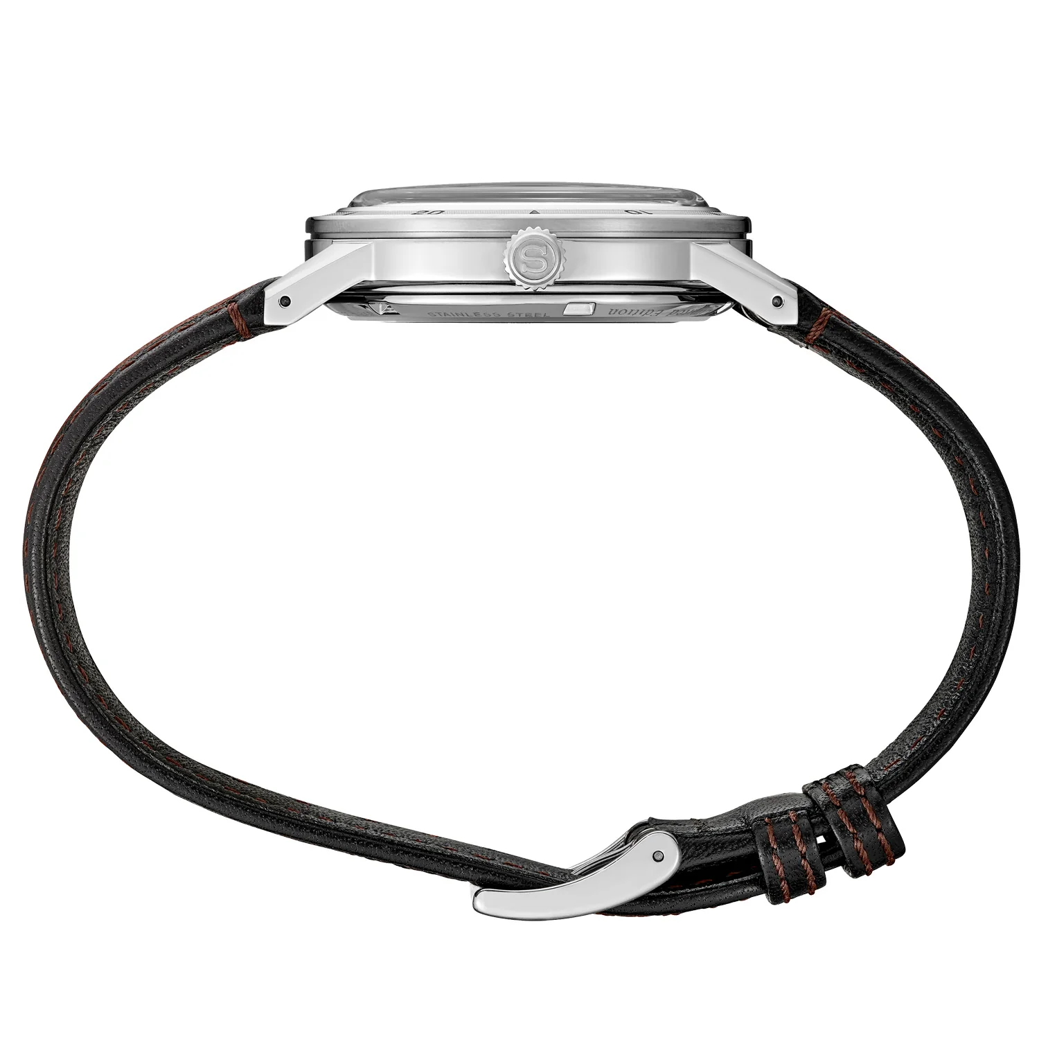 Seiko - Presage Style60's Black Skeleton Dial Automatic - SSA461 - Image 3