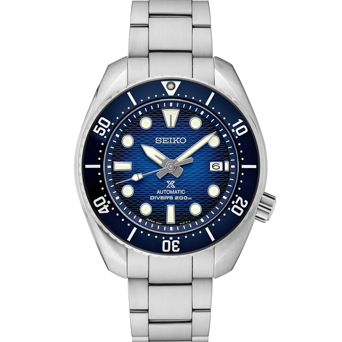 Seiko - Prospex Blue Dial & Blue Ceramic Bezel Diver’s Re-Interpretation - SPB321