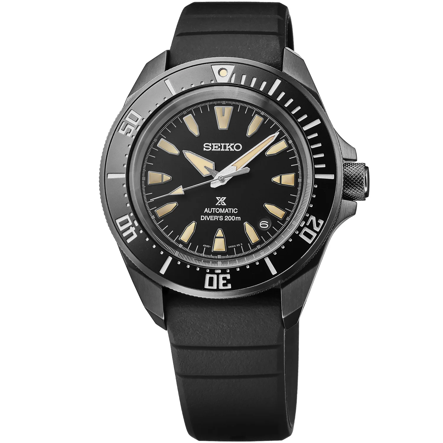 Seiko - Prospex "Samurai" Diver Black Case & Strap - SRPL15