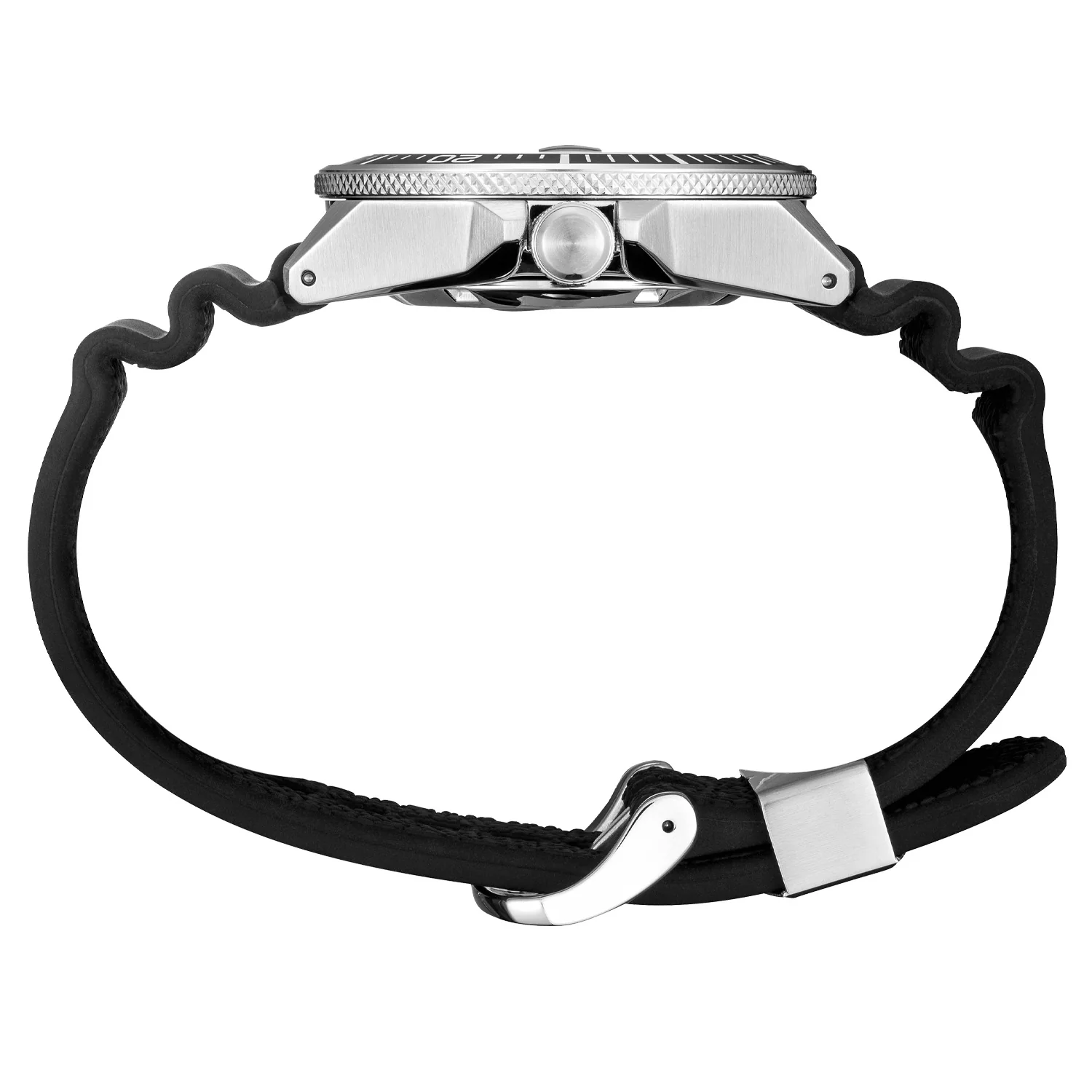 Seiko - Prospex "Samurai" Diver White Dial Rubber Strap - SRPE37 - Image 4