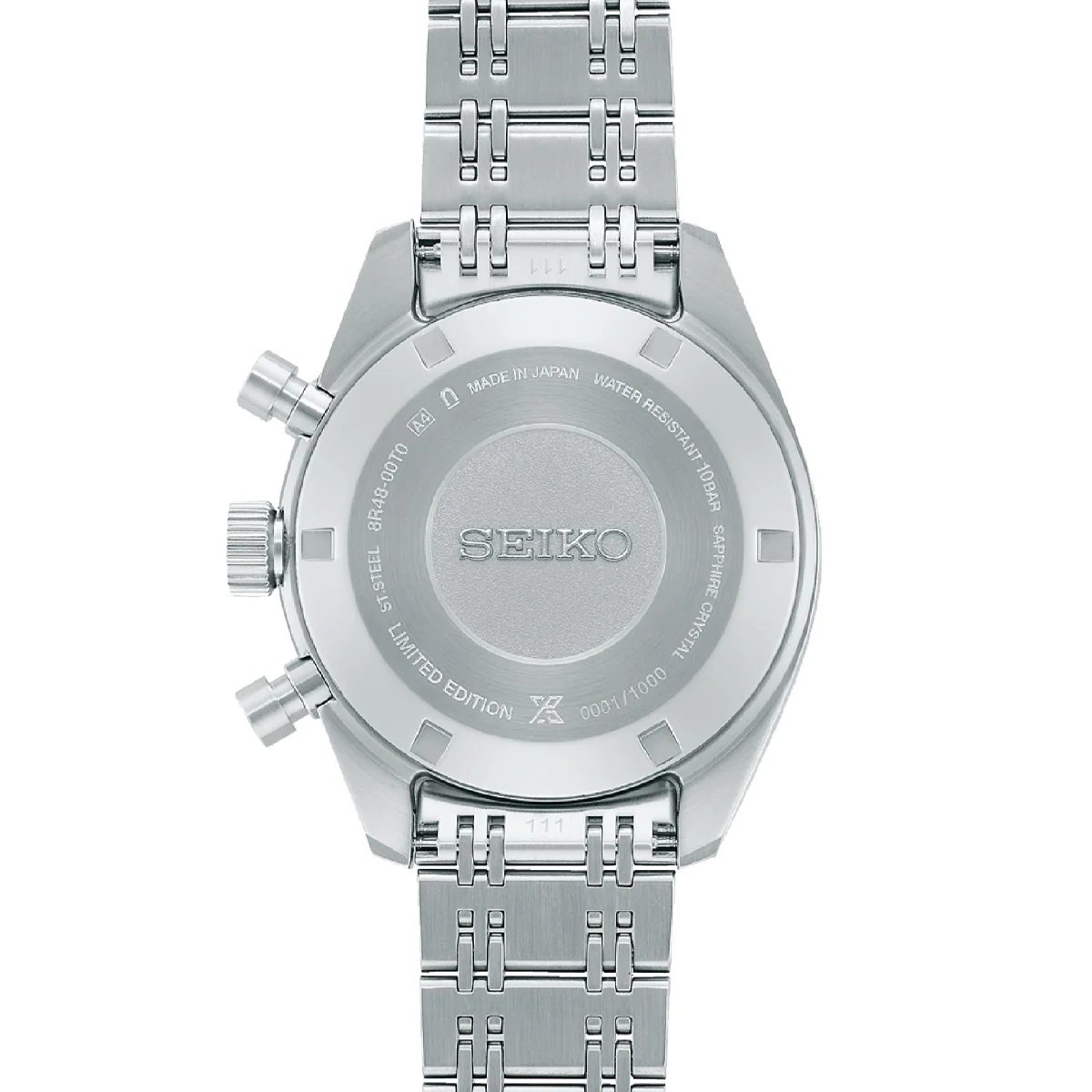 Seiko - Speedtimer Automatic Chronograph Steel Bracelet Date - SRQ047 - Image 2