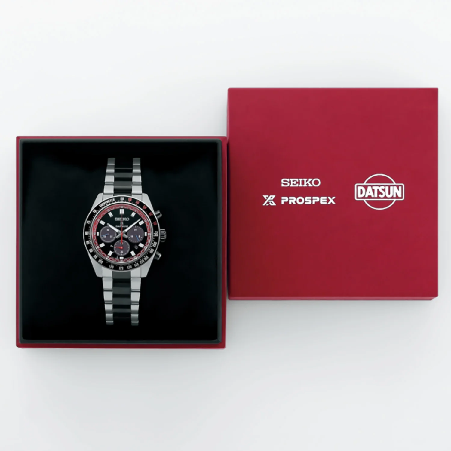 Seiko - Speedtimer Solar Chronograph Datsun 240Z Limited - SSC957 - Image 4