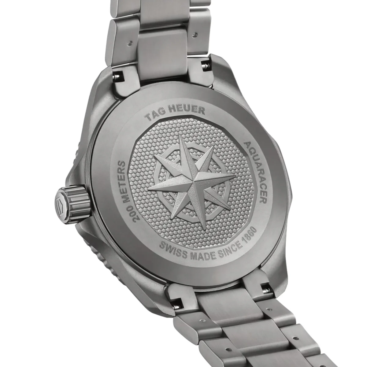 TAG Heuer - Aquaracer 40 mm Solargraph Titanium Black Dial - WBP1180.BF0000 - Image 2