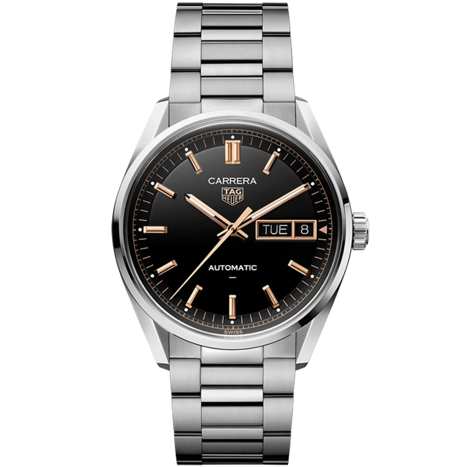 TAG Heuer - Carrera 41 mm Day Date Automatic Black - WDA2111.BA0043