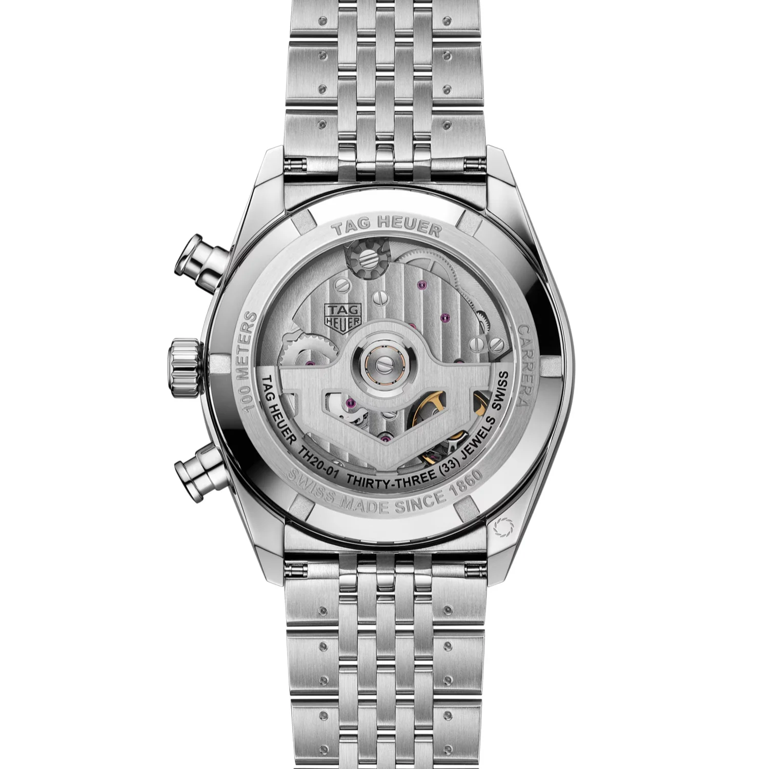 TAG Heuer - Carrera 41 mm Chronograph Glass Box Black Dial - CBS2114.BA0053 - Image 2