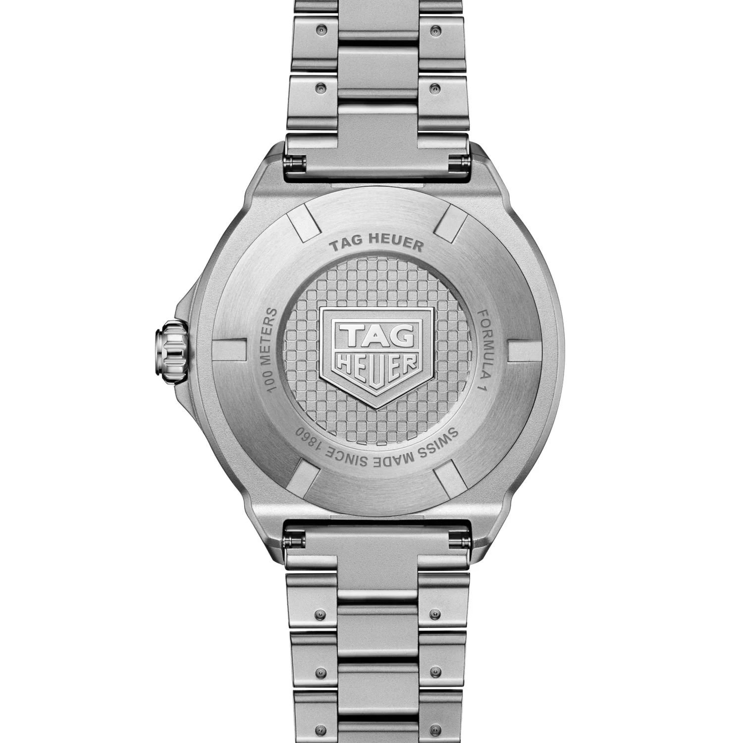 TAG Heuer - Formula 1 Solargraph 38 mm Opaline White Dial Green Bezel - WBY111E.BA0042 - Image 2