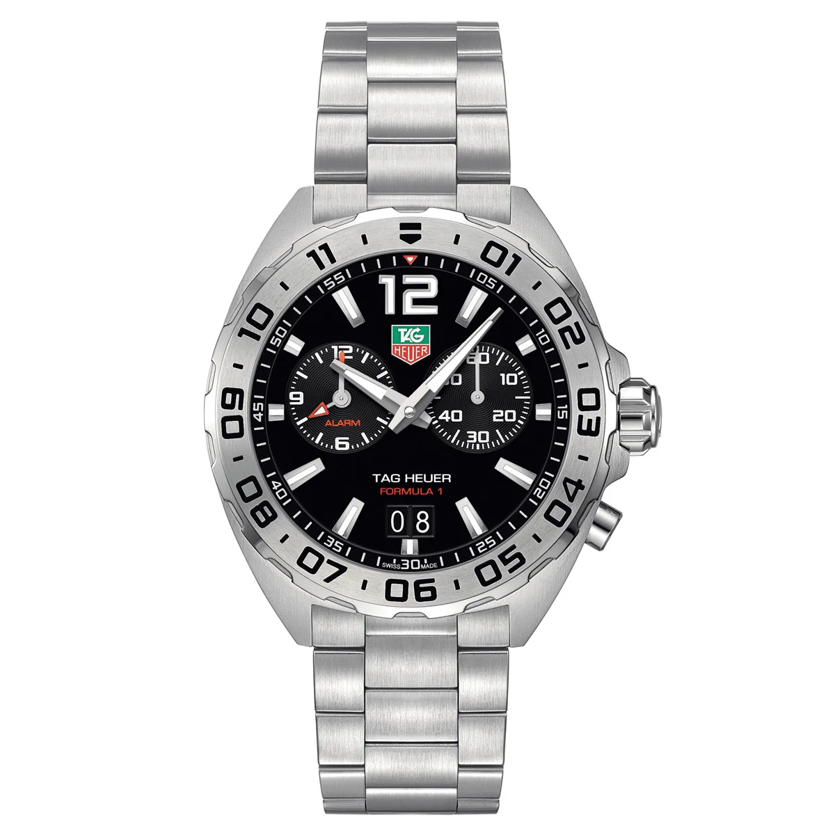 TAG Heuer - Formula 1 Chronograph Date Alarm 41 mm - WAZ111A.BA0875