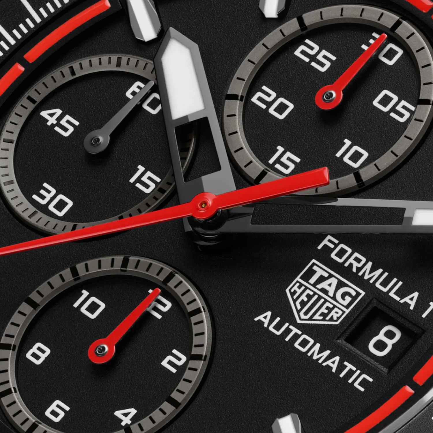 TAG Heuer - Formula1 44 mm Automatic Chronograph DLC Titanium Red - CBZ2085.FT8093 - Image 4