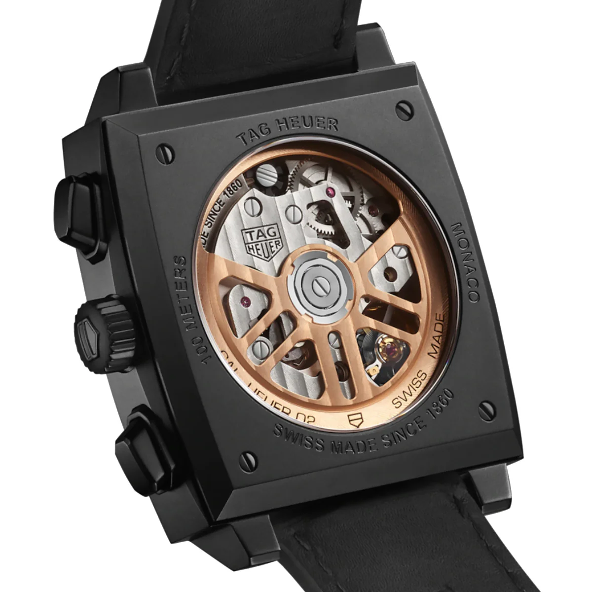 TAG Heuer Monaco - Special Edition Titanium Black Chronograph - CBL2180.FC6497 - Image 2