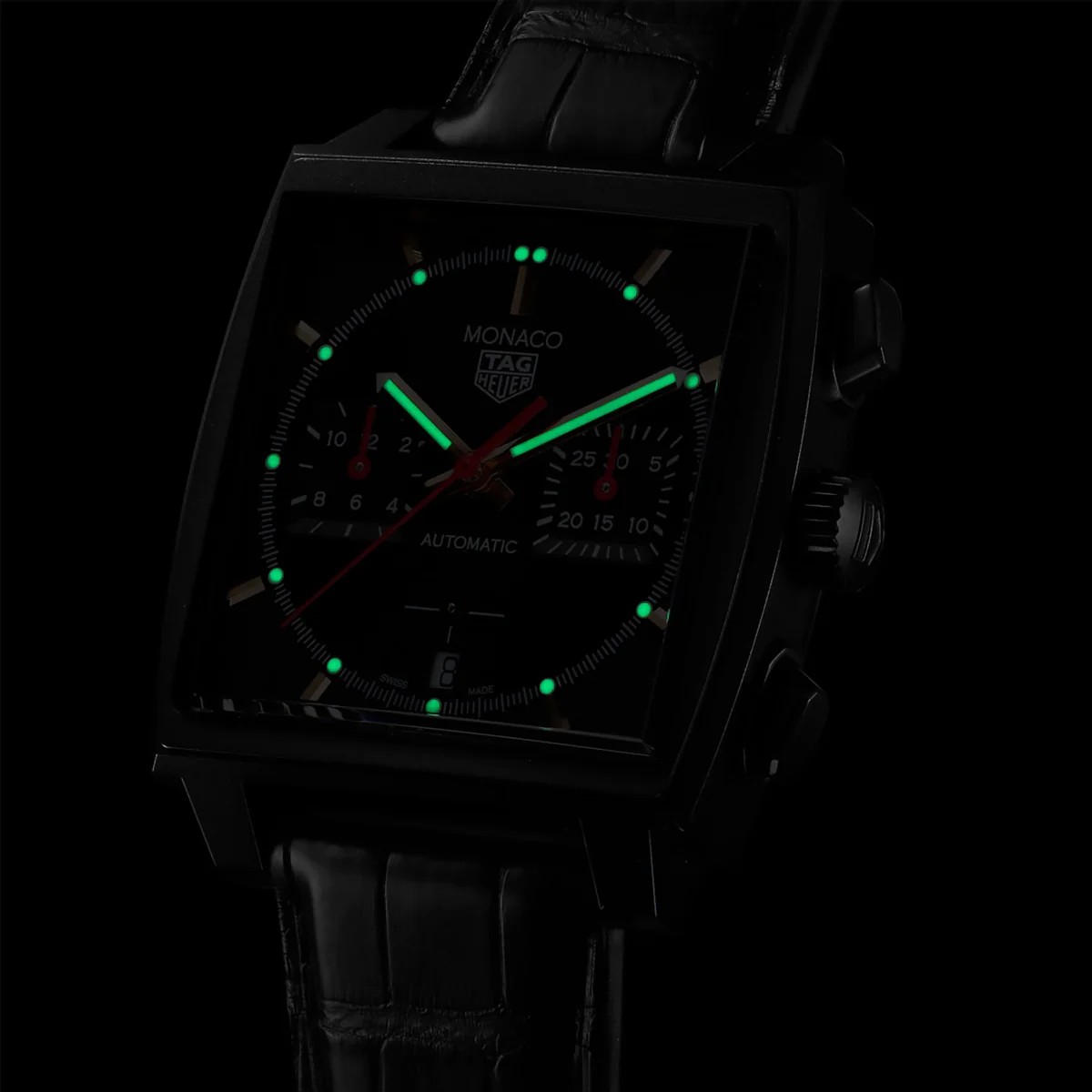 TAG Heuer Monaco - Special Edition Titanium Black Chronograph - CBL2180.FC6497 - Image 5
