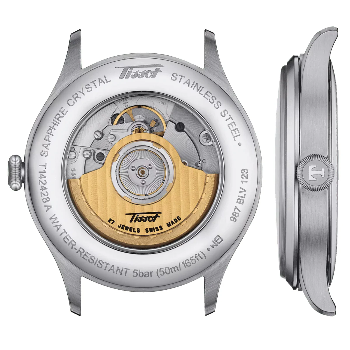 Tissot - Heritage 1938 Small Second COSC Certified Extra Strap - T1424281108200 - Image 3