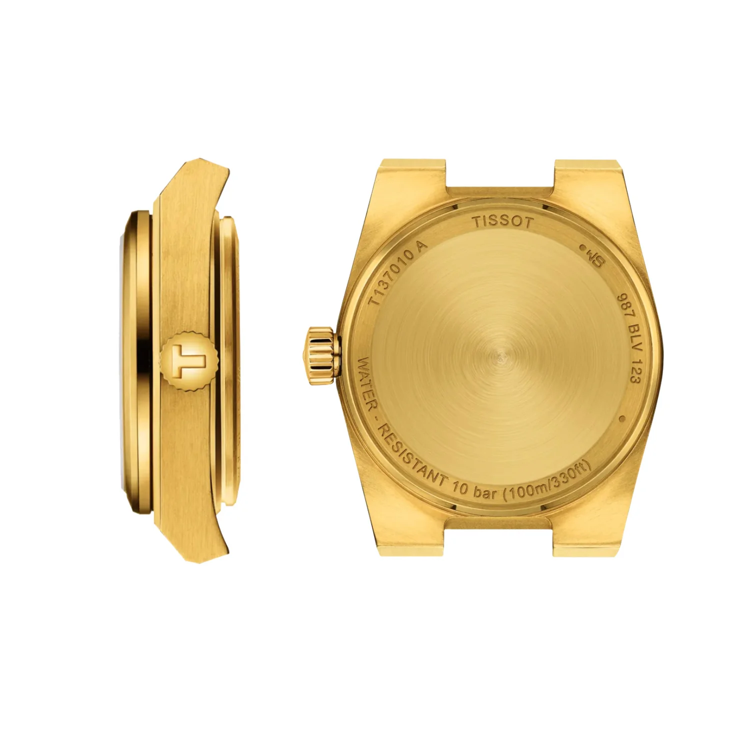 Tissot - PRX 25 mm Yellow Gold PVD Case Women's - T1370103302100 - Image 2